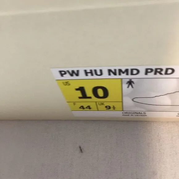 Adidas Pharrell Williams hu nmd‎ prd Size 10 Black New with tag SKU #3040